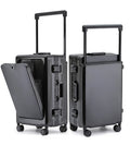 Aluminum Frame TSA Carry-On Spinner Luggage